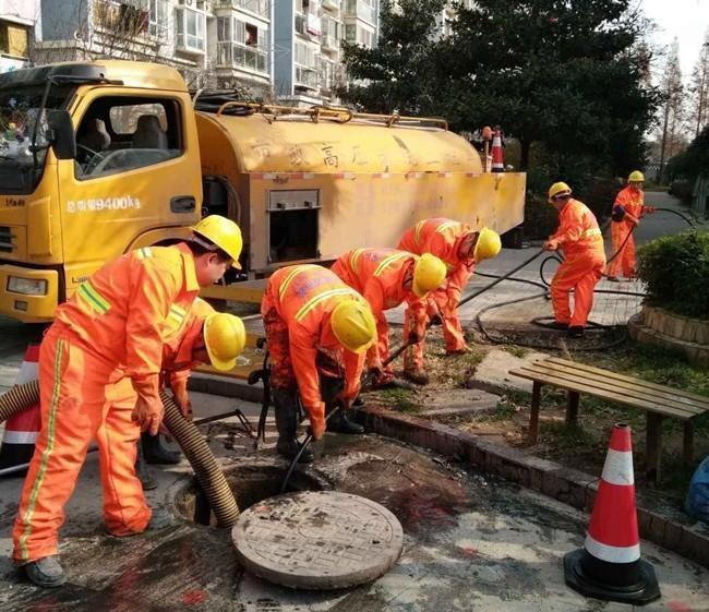 龙江镇市政管道清淤